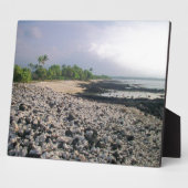 Punaluʻu Black Sand Beach Hawaii Big Island Fotoplaat (Zijkant)