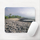 Punaluʻu Black Sand Beach Hawaii Big Island Muismat (Met muis)
