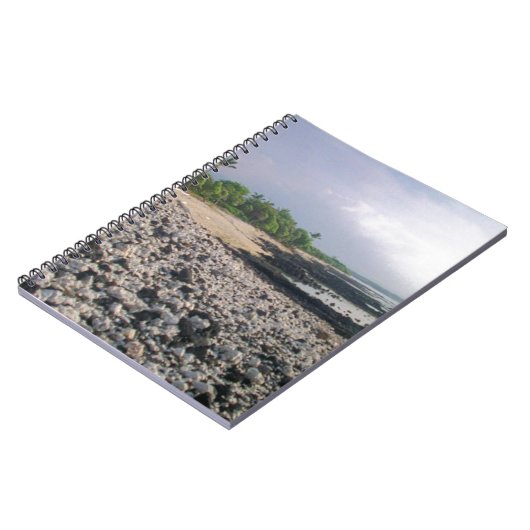 Punaluʻu Black Sand Beach Hawaii Big Island Notitieboek (Linkerzijde)