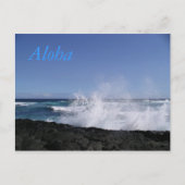 Punalu'u Beach Briefkaart (Voorkant)