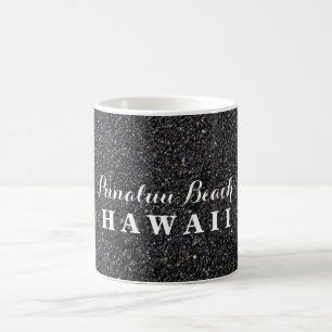 Punalu'u Beach Hawaii - Black Sand Beach Foto Koffiemok