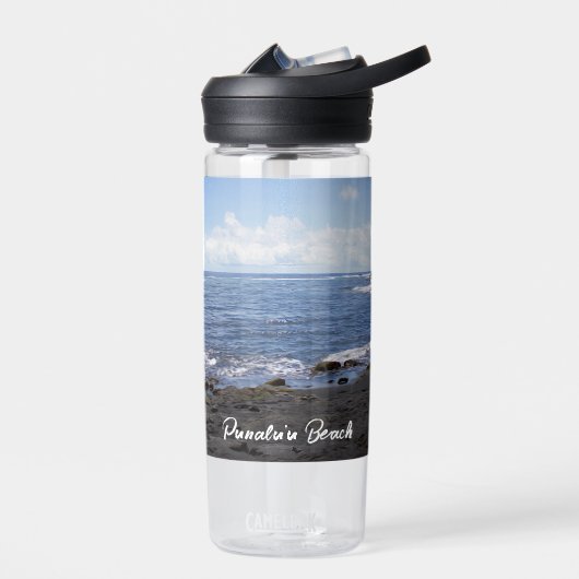 Punalu'u Beach Hawaii Tropical Water Bottle Waterfles (Links)