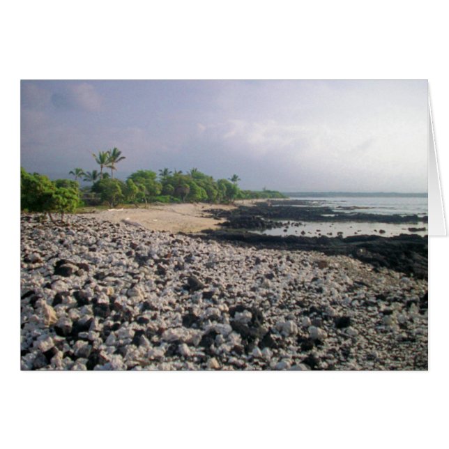 Punalu'u Black Sand Beach (Voorkant Horizontaal)