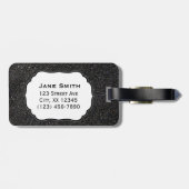 Punalu'u Black Sand Beach Hawaii Bagagelabel (Achterkant horizontaal)