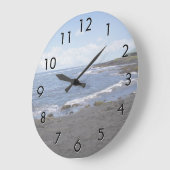 Punalu'u Black Sand Beach Hawaii Grote Klok (Hoek)