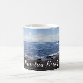 Punalu'u Black Sand Beach Hawaii Koffiemok