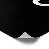 Puncakes Funny Pancake Pun Dark BG Poster (Hoek)