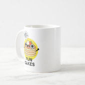 Puncakes Funny Pancake Pun Koffiemok (Voorkant links)