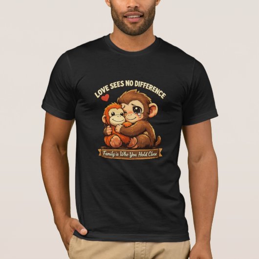 Punch aap T-shirt (Voorkant)