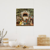Punch and Judy Puppet Show" Poster (Keuken)