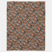 Punch Baby Monkey Fleece Deken (Voorkant)