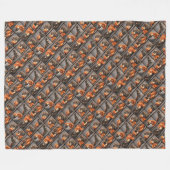 Punch Baby Monkey Fleece Deken (Voorkant (Horizontaal))