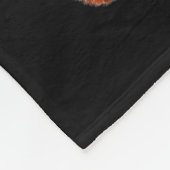 Punch baby monkey fleece deken (Hoek)
