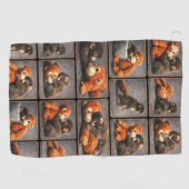 Punch Baby Monkey Golfhanddoek (Horizontaal)