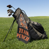 Punch Baby Monkey Golfhanddoek (Groen)