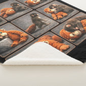 Punch Baby Monkey Sherpa Deken (3/4)