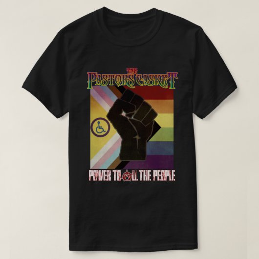 Punch Back-shirt T-shirt (Design voorkant)