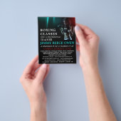 Punch Bag, Boxing Class Advert Flyer (Hand)