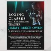 Punch Bag, Boxing Class Advert Flyer (Voorkant)