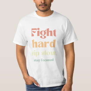 Punch & Brew De perfecte mix van boksen en koffie T-shirt
