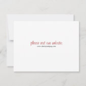 Punch Card Save the Date (Achterkant)