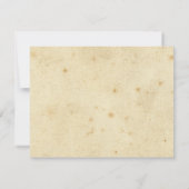  Punch Card Sla de datum op Save The Date (Achterkant)