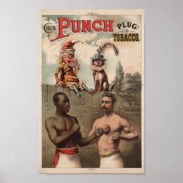  Punch Chewing Tobacco AD - 1886 Poster