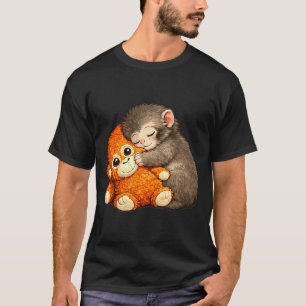 Punch de aap knuffel knuffeldier meme t-shirt