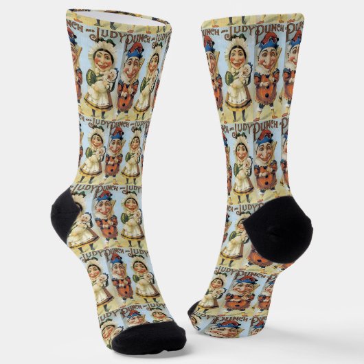 Punch de Clown Soks Sokken (Gebogen)