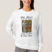 Punch de duivel in het gezicht! t-shirt (Voorkant)