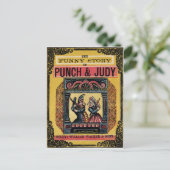  Punch en Judy Book Briefkaart (Staand voorkant)