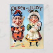  Punch en Judy Briefkaart (Voorkant)