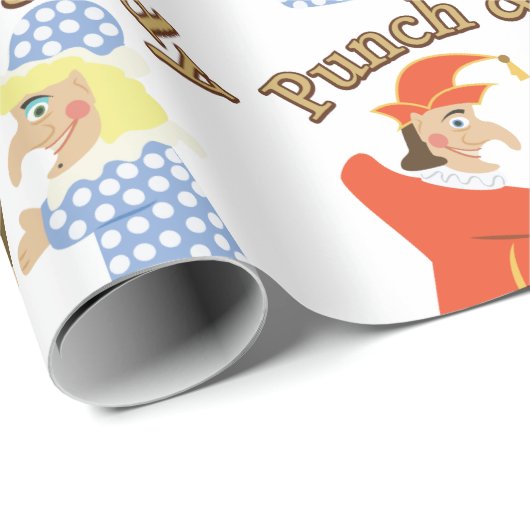 Punch en Judy Cadeaupapier (Rol Hoek)