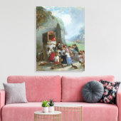 Punch en Judy Canvas Afdruk (Insitu (Woonkamer))