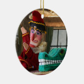 Punch en Judy Keramisch Ornament (Rechts)