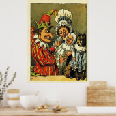 Punch en Judy Poster (Keuken)