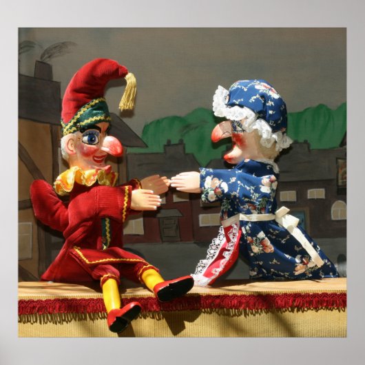 Punch en Judy Poster (Voorkant)
