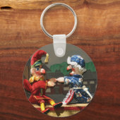 Punch en Judy Sleutelhanger (Voorkant)