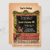  Punch en Judy Style  Kaart (Voorkant / Achterkant)