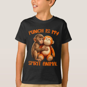 Punch is spirit dier cute punch aap meme t-shirt