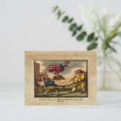 Punch & Judy Afbeelding Bord XIV Briefkaart (Staand voorkant)