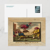 Punch & Judy Afbeelding Bord XIV Briefkaart (Voorkant / Achterkant)