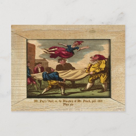 Punch & Judy Afbeelding Bord XIV Briefkaart (Voorkant)