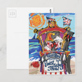 Punch & Judy door PaintMark Briefkaart (Voorkant / Achterkant)