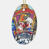 Punch & Judy door PaintMark Keramisch Ornament (Links)
