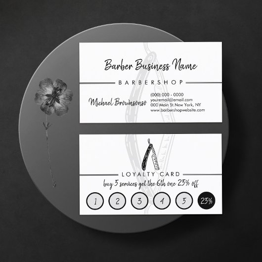 Punch Kapper Coiffure Kapper Korting Trouw Visitekaartje