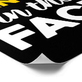 Punch (kindertijd) kanker in het gezicht bewustzij poster (Hoek)