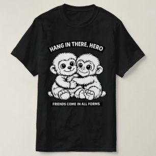 Punch-kun aap ontwerp klassiek T-shirt