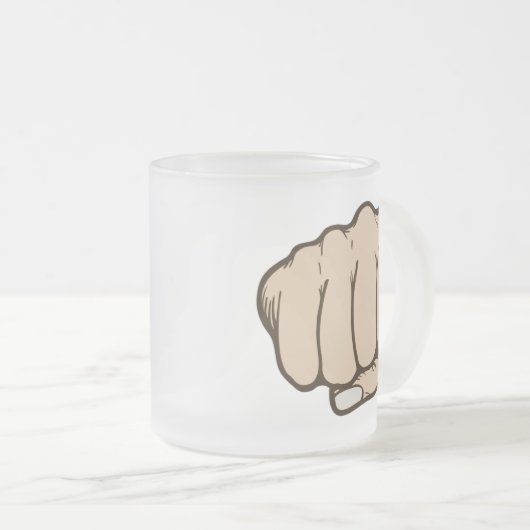 Punch Matglas Koffiemok (Voorkant rechts)