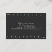 Punch me Simple Dark Loyalty Coffee Fist (Achterkant)